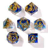 Lost Ring Sharp Edge RPG Dice Set - 7 Pieces