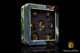 Lost Ring Sharp Edge RPG Dice Set - 7 Pieces