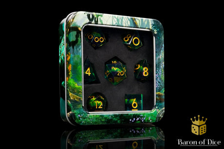 Dragon's Eye Liquid Core RPG Dice Set - 7 Pieces