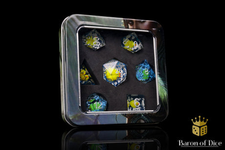 Rubber Duck Liquid Core RPG Dice Set - 7 Pieces