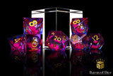 Dance Party Liquid Core RPG Dice Set - 7 Pieces