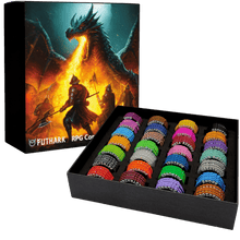 RPG Condition Markers – 112 Rubber Rings for D&D