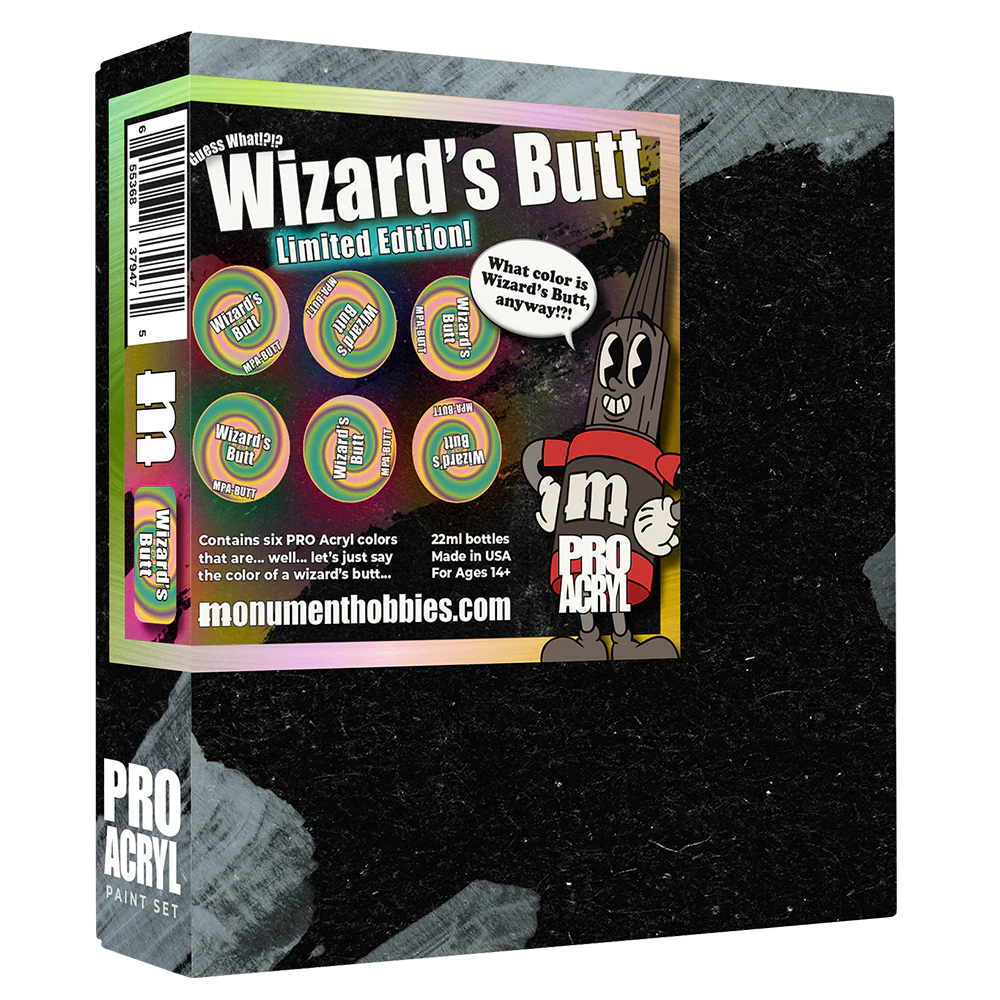Wizard's Butt Paint Set