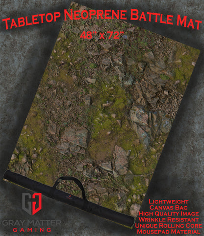Rocky Highlands - Neoprene Battle Mat with Bag