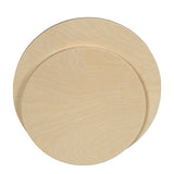 Trekell Raw Round Wood Panel - 1/2" Baltic Birch Circle for Painting