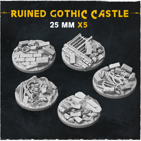 Ruined Gothic Castle