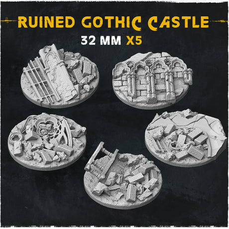 Ruined Gothic Castle