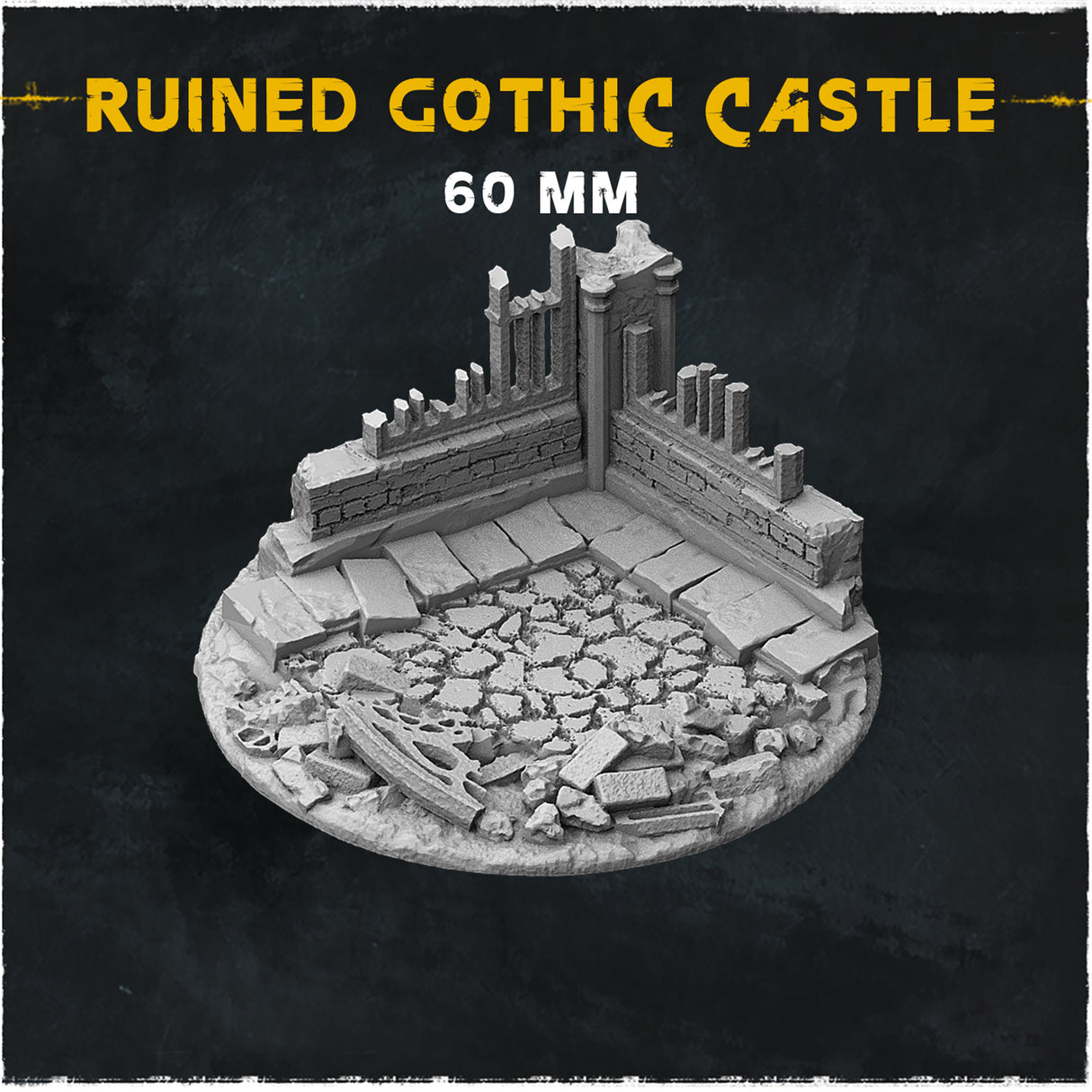 Ruined Gothic Castle