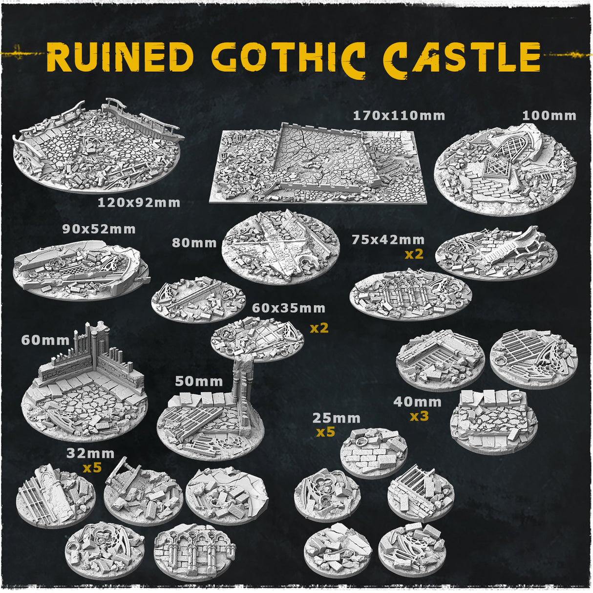 Ruined Gothic Castle