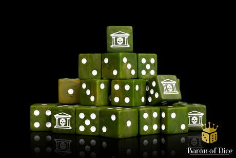 Military Gate Dice - Military Green