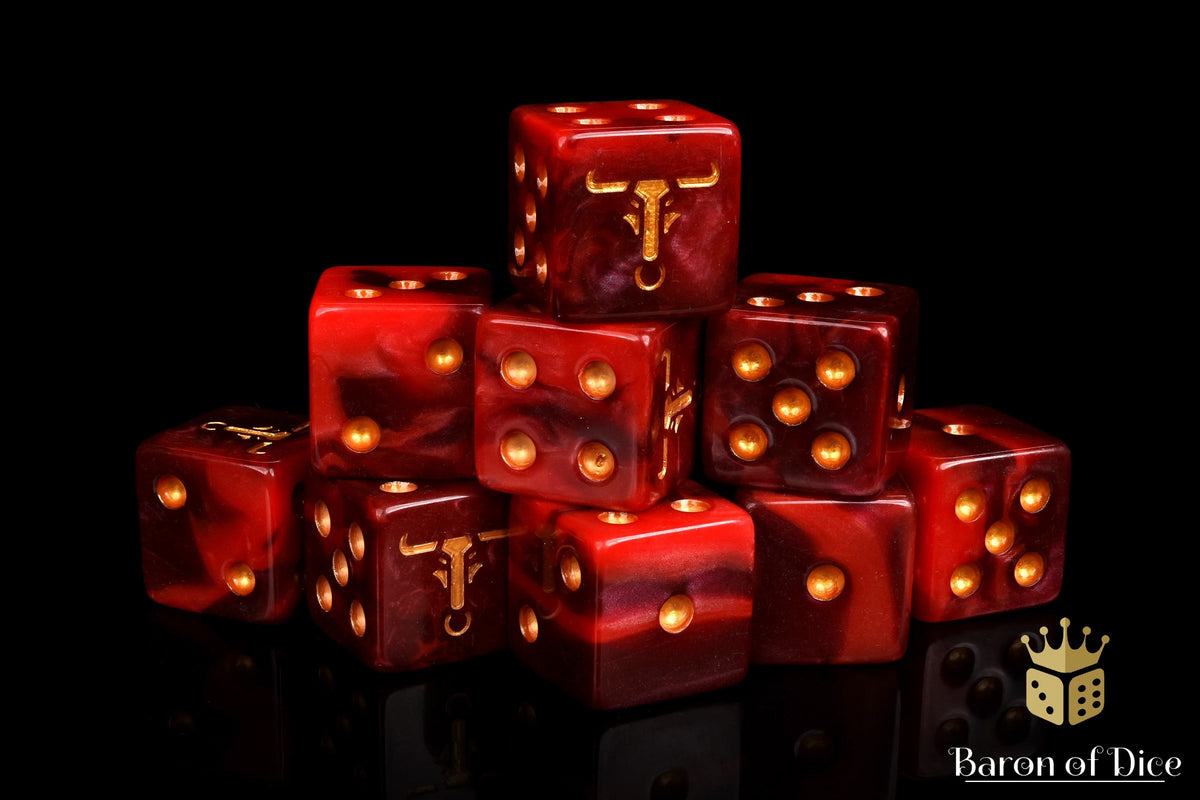 Minotaur 16mm Dice