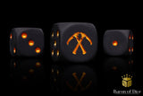 Crossed Scythes 16mm Dice