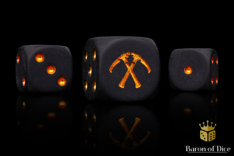 Crossed Scythes 16mm Dice