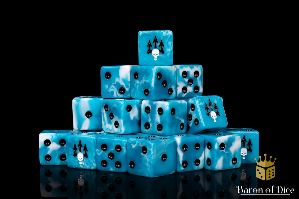 Trident of the Emperor, Dice
