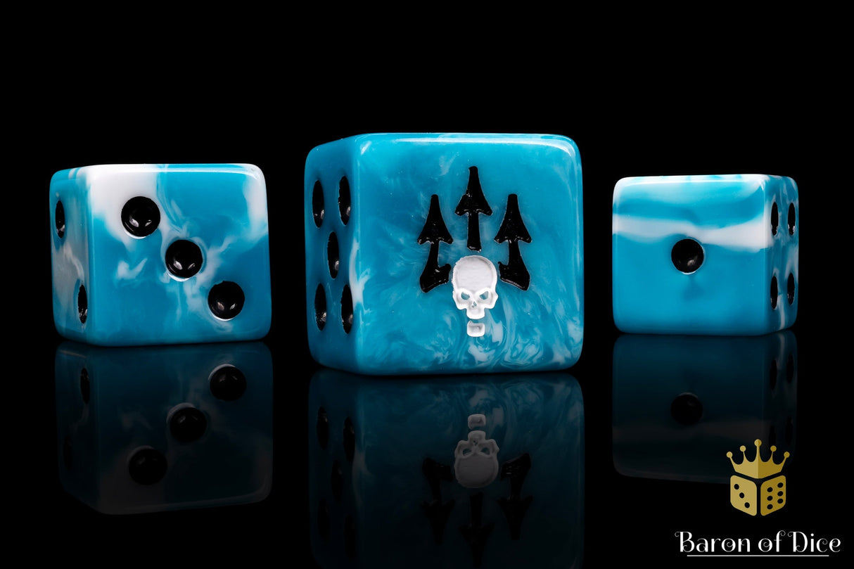 Trident of the Emperor, Dice