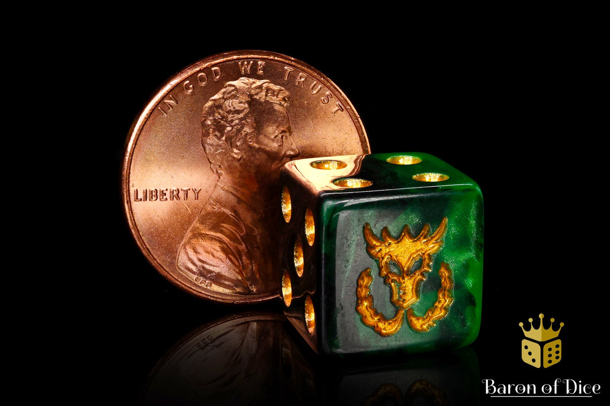 Flaming Drake Dice