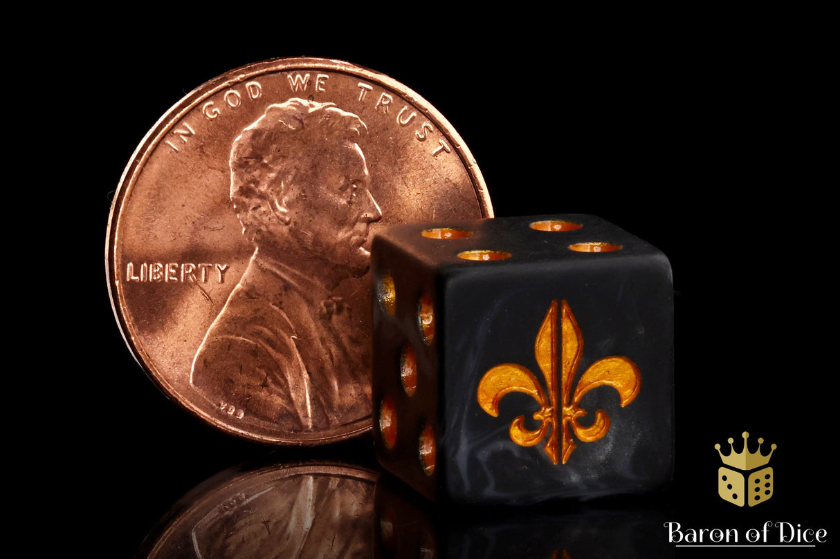 Fleur De Lis Dice - Heritage