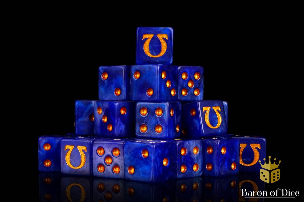 Omega Dice - Gold