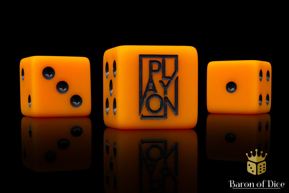 Play On Tabletop Official Dice - Orange