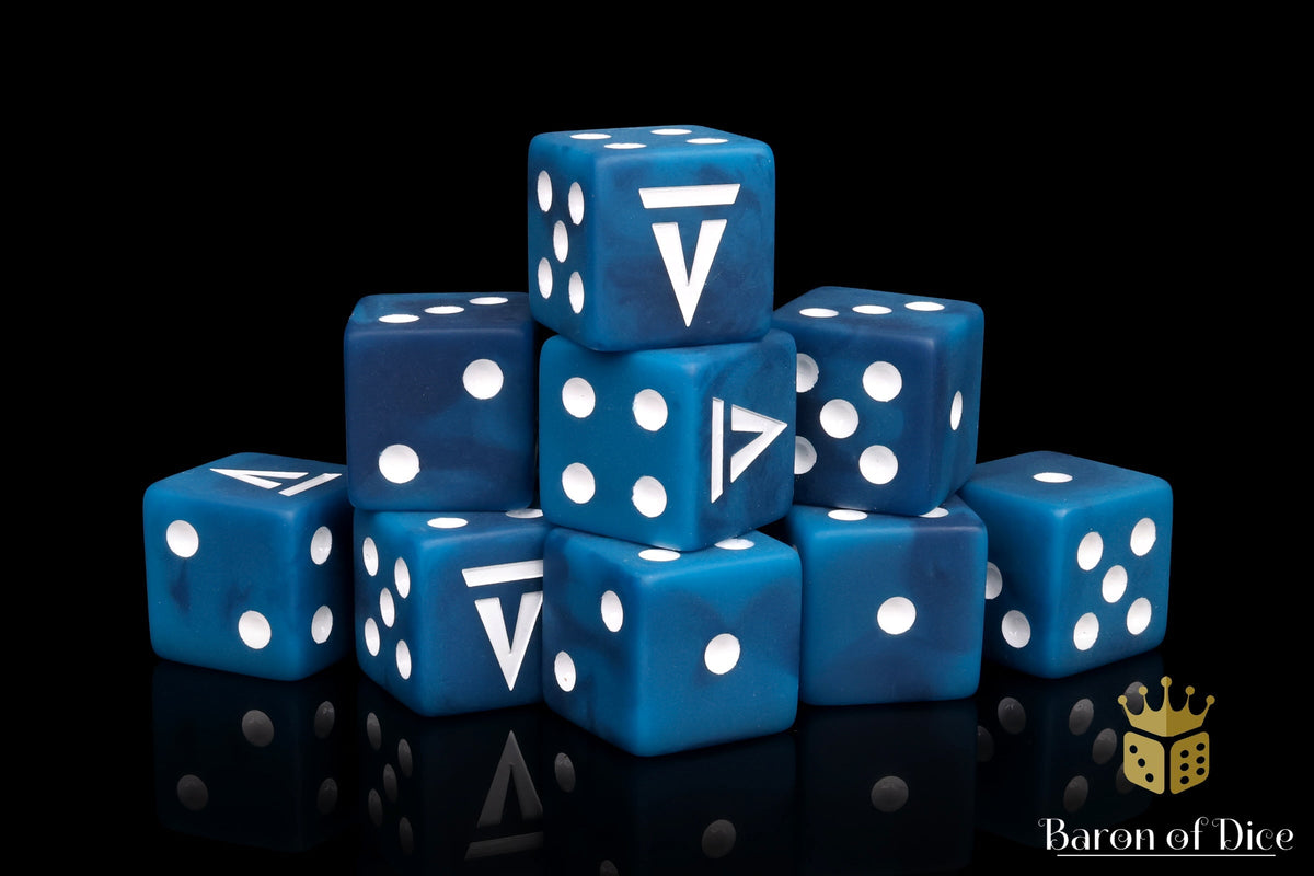 Vanguard Tactics Official Dice - Blue