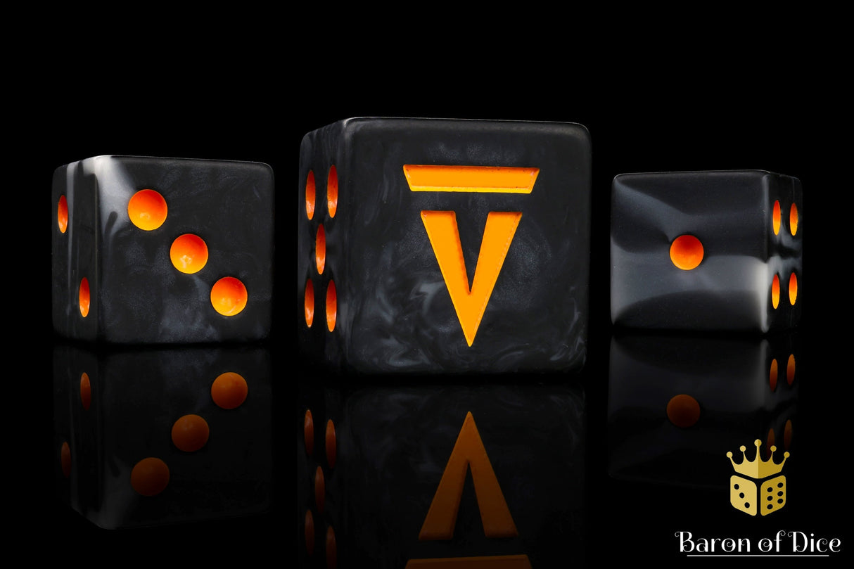 Vanguard Tactics Official Dice - Black