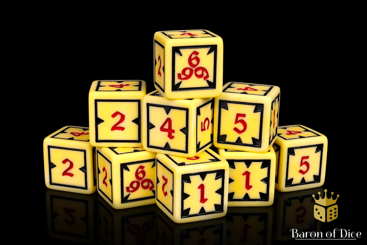 Scanner's 666 - Trench Crusade Compatible Dice Set