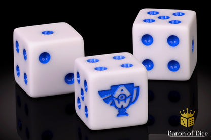 Art of War Official Dice | Matte White