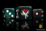 Reincarnate Dice - Red Rose