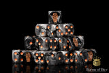 Day of the Dead Dice - Orange Coffin