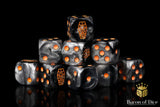 Day of the Dead Dice - Orange Coffin