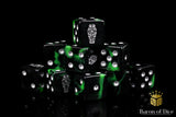 Day of the Dead Dice - Silver Coffin