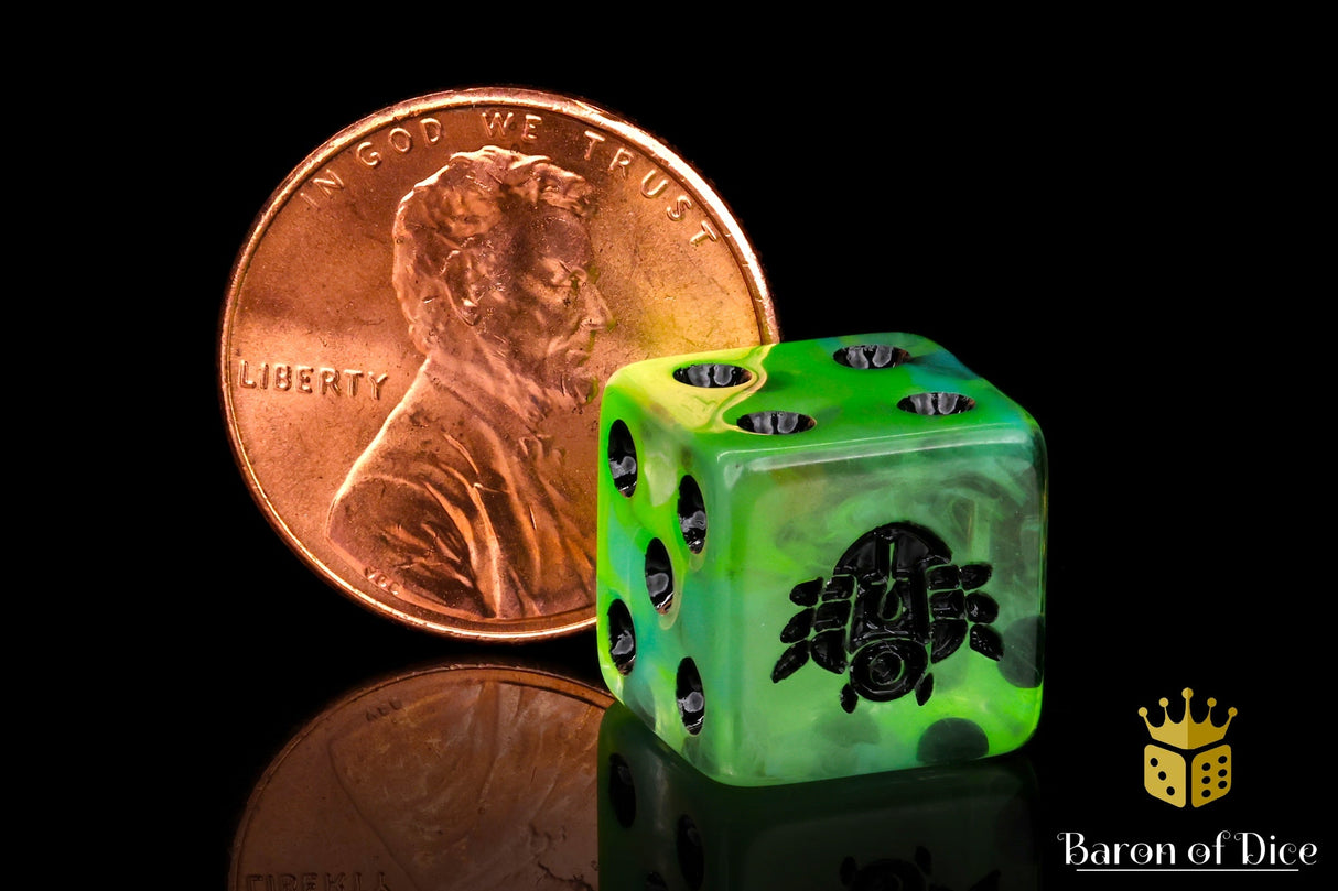 Day of the Dead Dice - Scarab