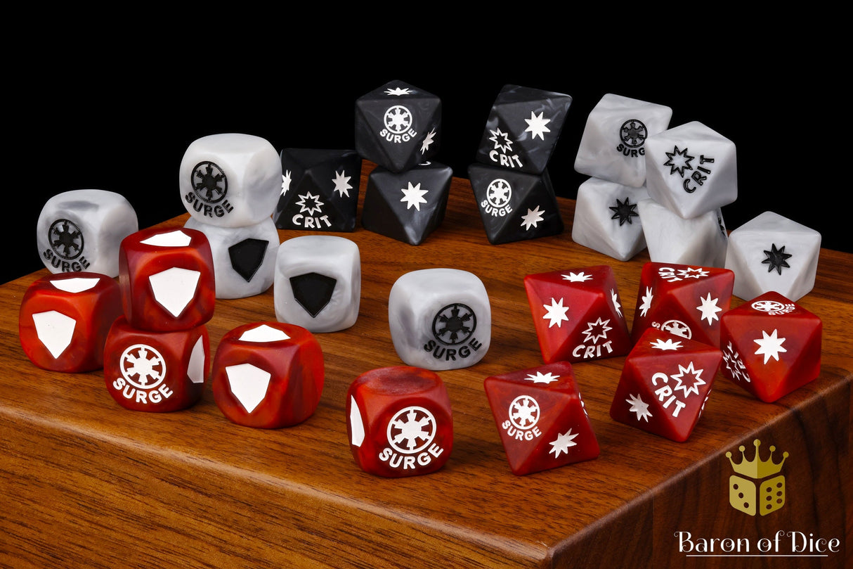 Matte Finish, Autocratic Empire, Dice Set