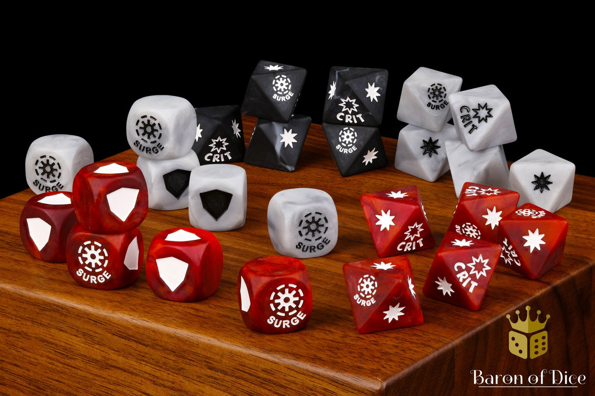 Matte Finish, Republic Military, Dice Set