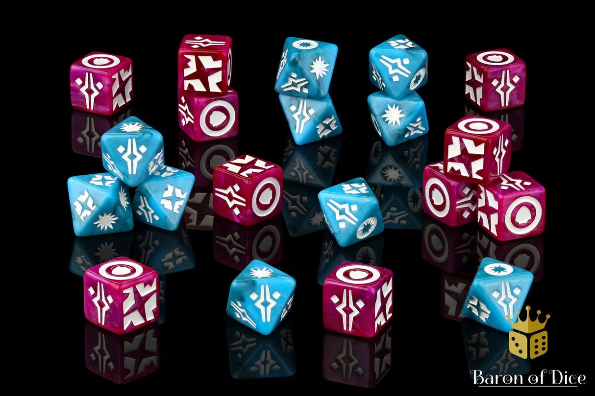 Alien Icon Galactic Skirmish Dice - Set of 20