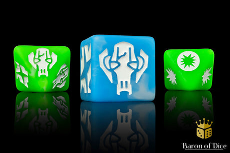 Droid General (Light) Galactic Skirmish Dice - Set of 20