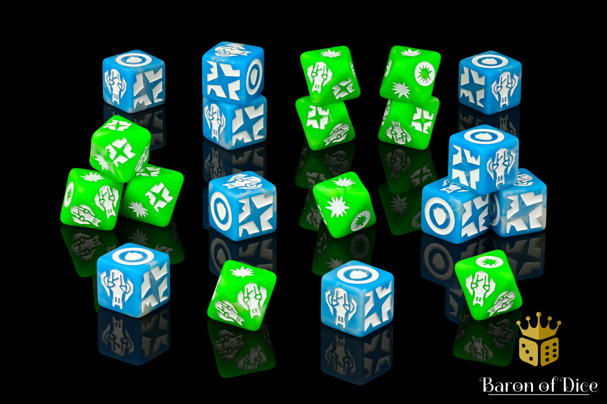 Droid General (Light) Galactic Skirmish Dice - Set of 20