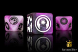 Good Karma (Purple) Galactic Skirmish Dice - Set of 20