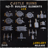 Castle Ruins - Basing Bits