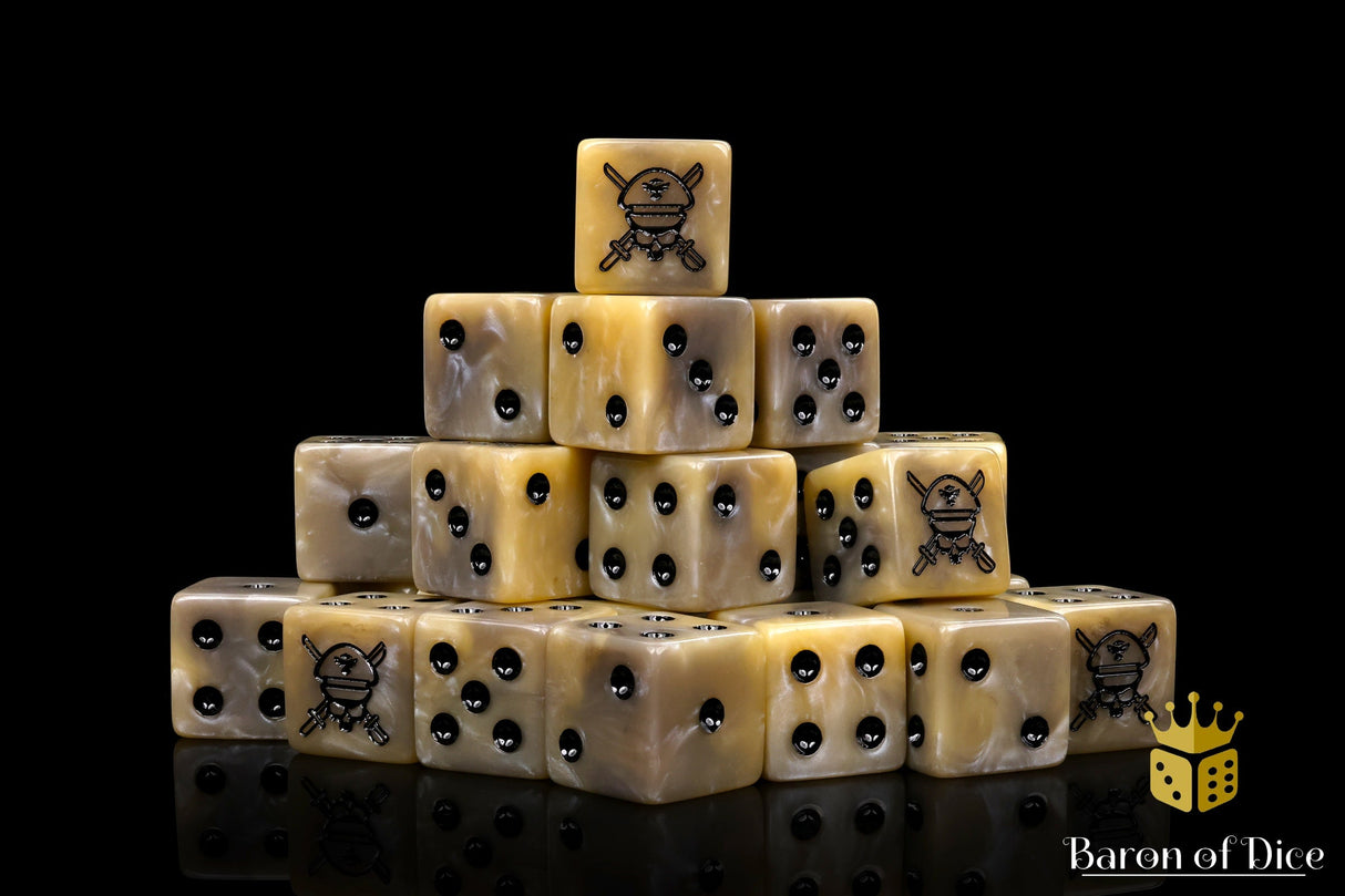 Military Sergeant Dice - Desert