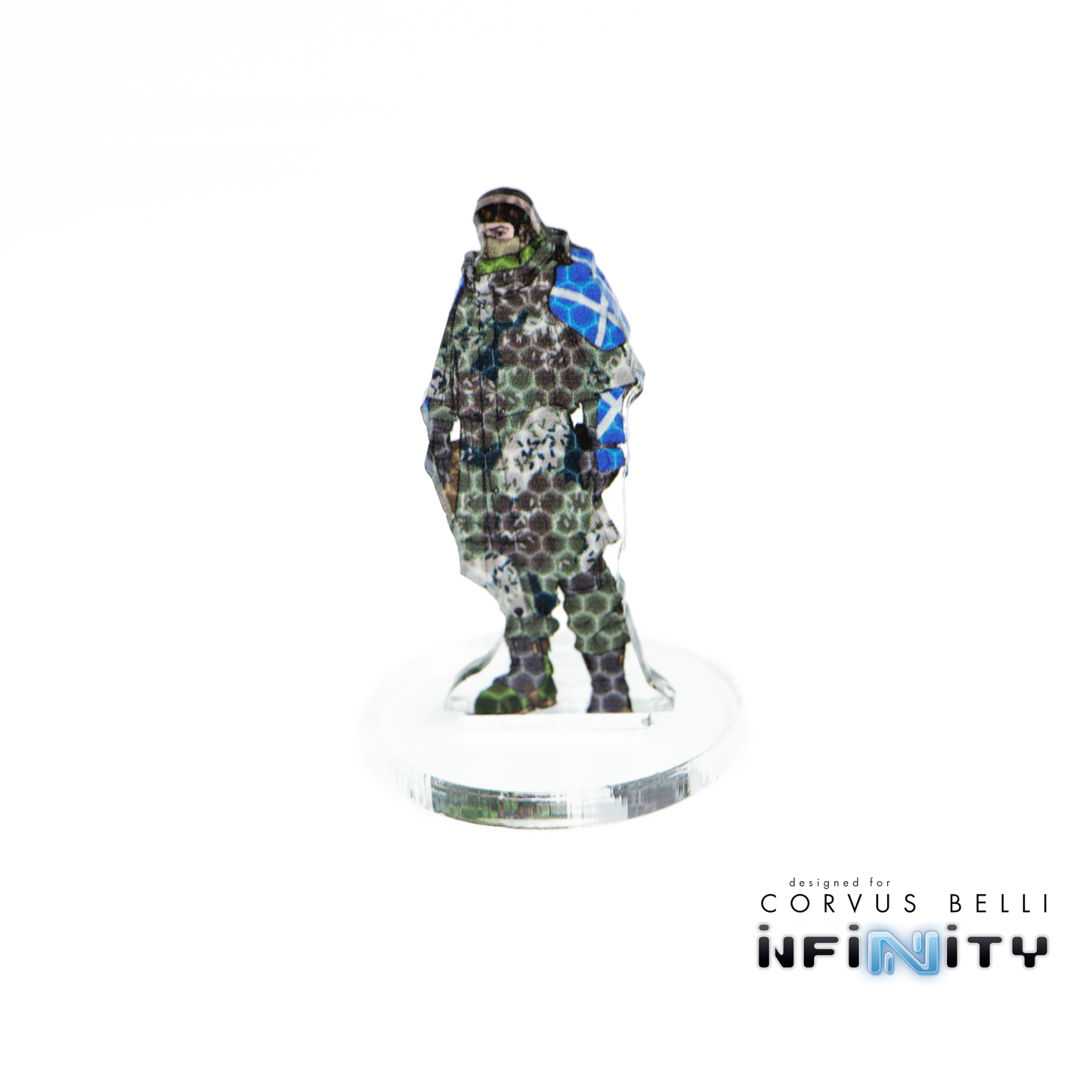 Infinity 3D Markers: Scots Guard (25mm Camo -3)