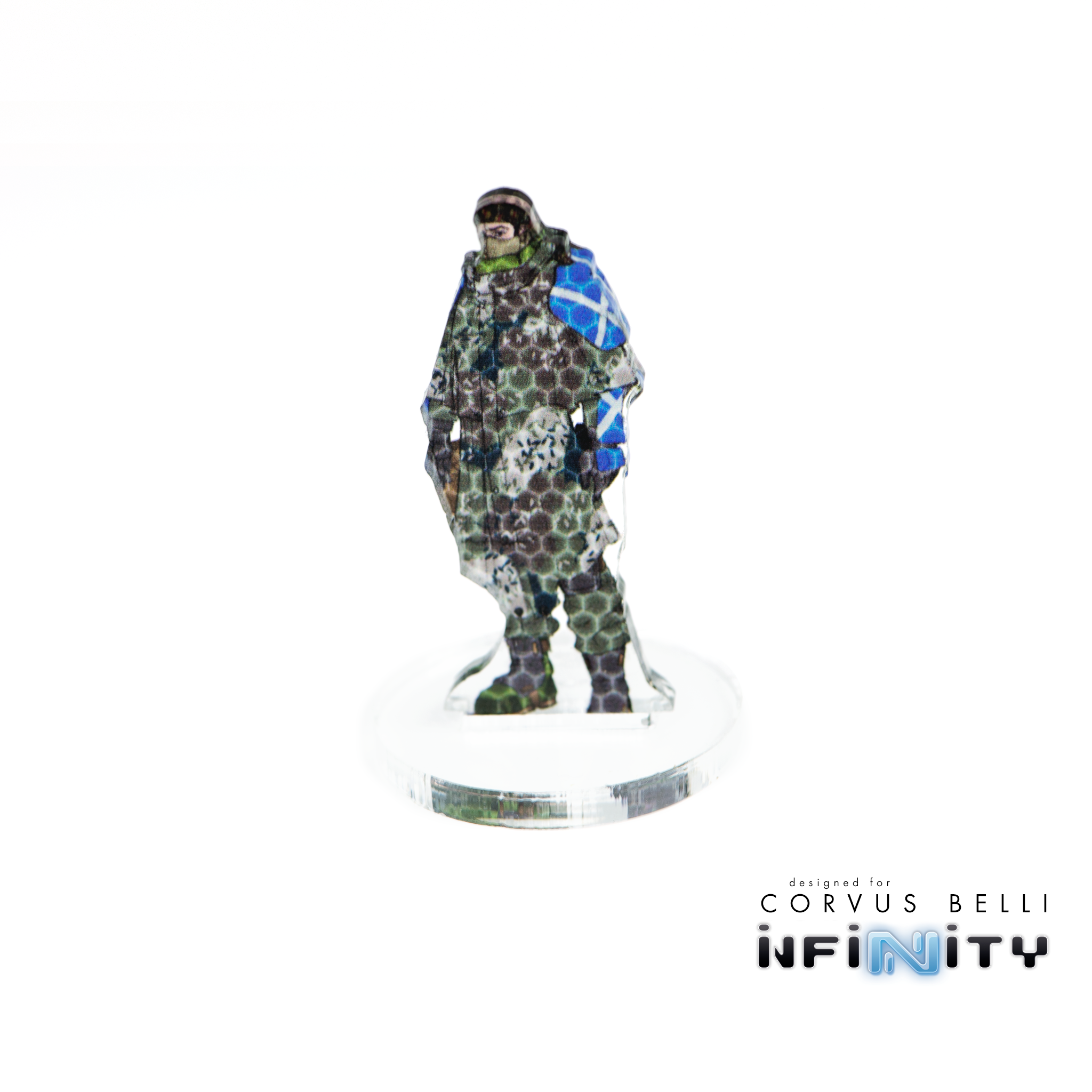 Infinity 3D Markers: Scots Guard (25mm Camo -3)