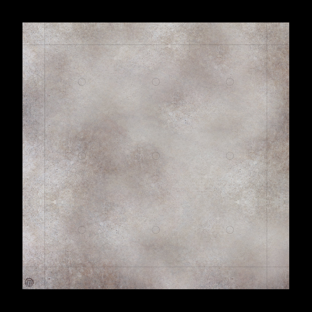 Mats by Mars: Koncrete Blok (Light) Tabletop Wargaming Play Mat