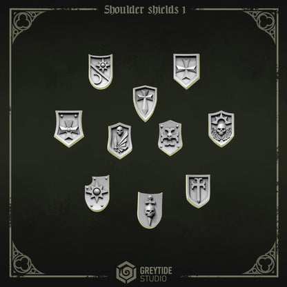 Eternal Pilgrims - Shoulder Shields