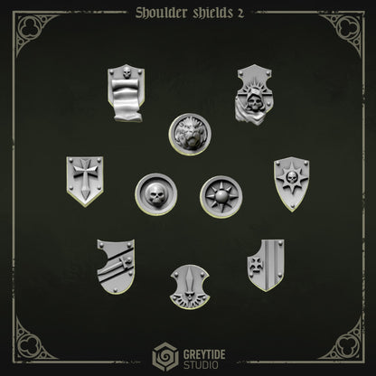 Eternal Pilgrims - Shoulder Shields