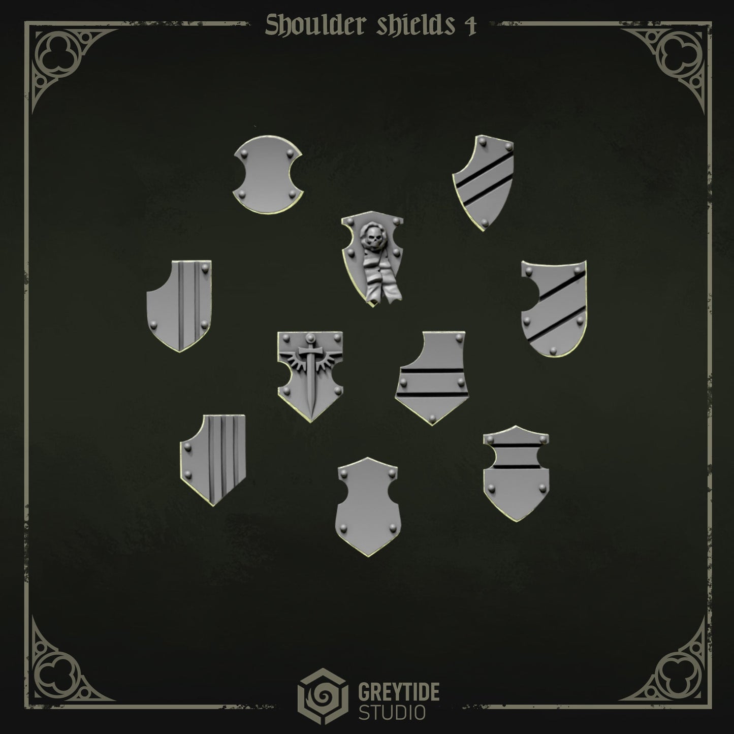 Eternal Pilgrims - Shoulder Shields