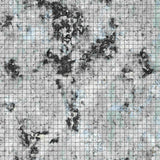 RPG Grid Mat - Snowy Tundra & Traveler's Road - Double Sided Neoprene Mat with Bag