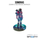 Infinity 3D Markers: Sombras (25mm Cybermask)
