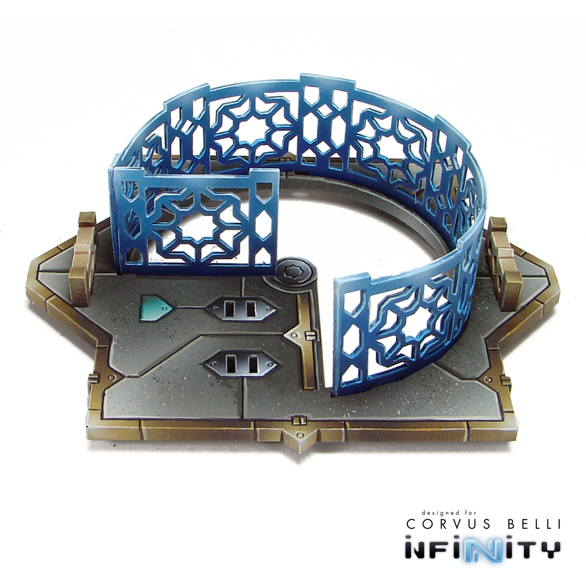 Alcazaba Spiral Staircase — Bare MDF