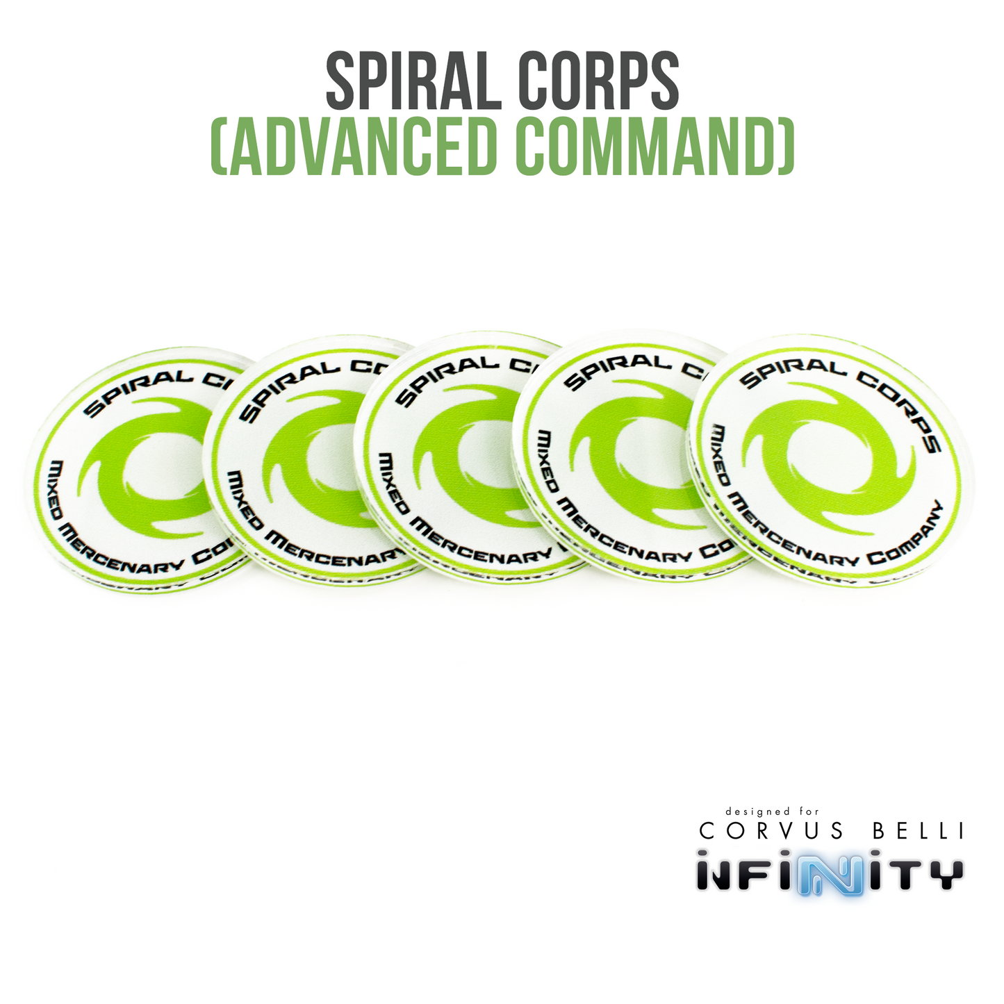 Infinity Faction Command Tokens